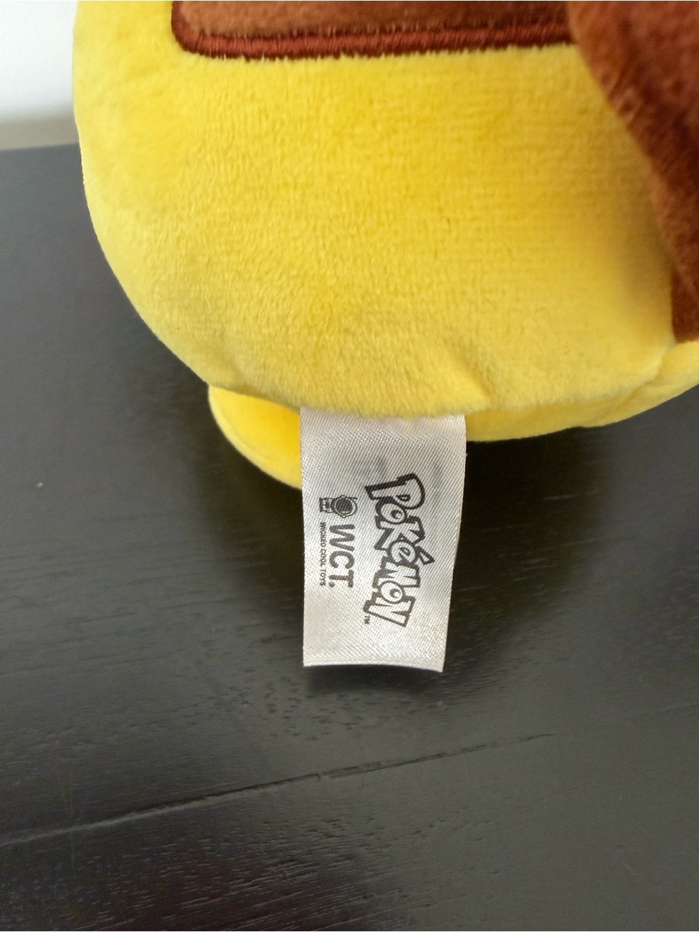 Pokémon Pikachu Plush Toy with Santa Hat - Yellow Holiday Plush - Picture 3 of 3
